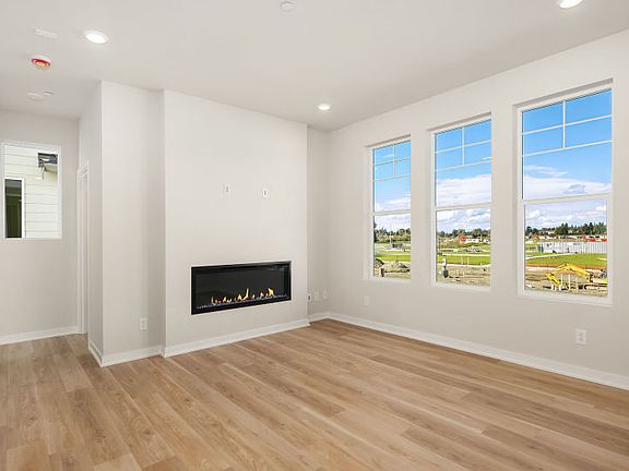 Spacious Living with Fireplace