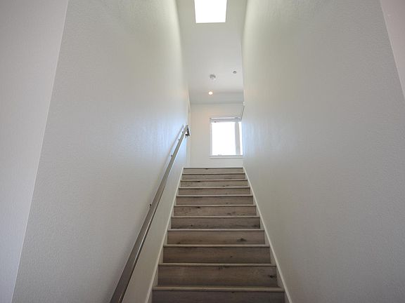 Stairway with skylight