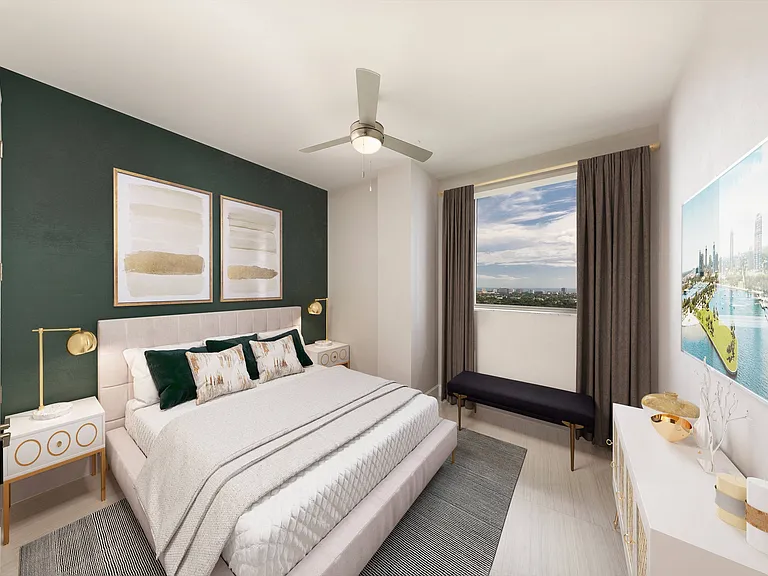 Penthouse Unit - Digitally Staged