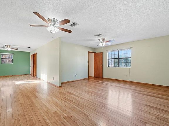 Dining room and living room