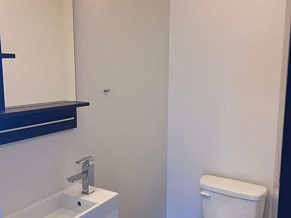 first floor 1/2 bath