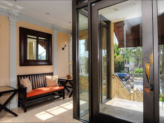 Entry way of building.