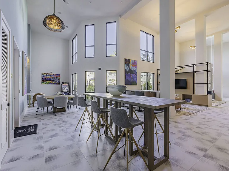 Clubhouse with Lounging Areas