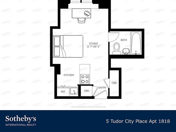 5 Tudor City Pl APT 1818, New York, NY 10017
