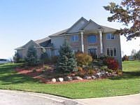 view from cul-de-sac