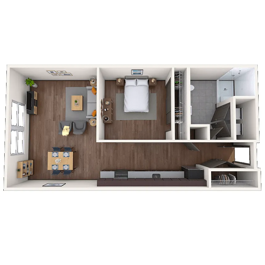 Floor plan Five Points