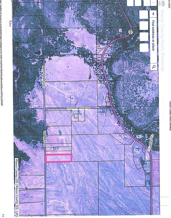 10.78 acres marked in red