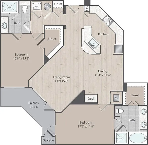 Floor plan B3