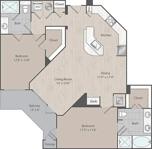 Floor plan B3