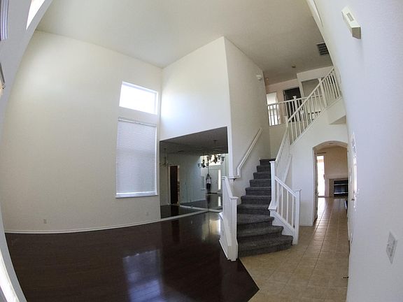 Formal living room and dining room on the left.