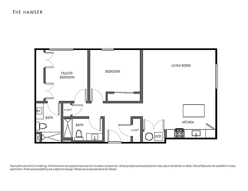 Floor plan The Hawser