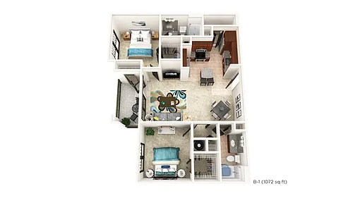 Floor plan B1