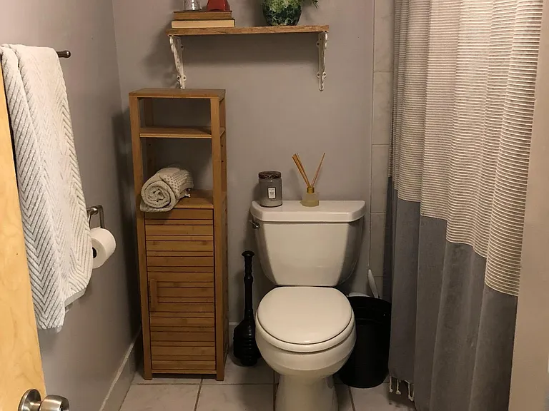 same bathroom diff furnishings
