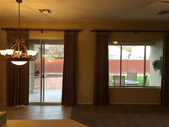 Living room, view into backyard