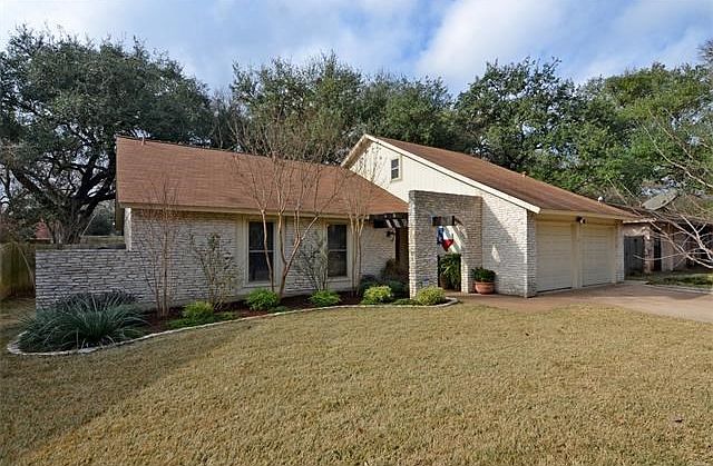 Front View on Quiet Street