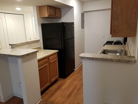 Kitchen and entry hallway