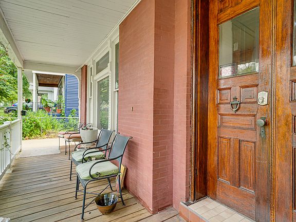 entry way with 2 large doors