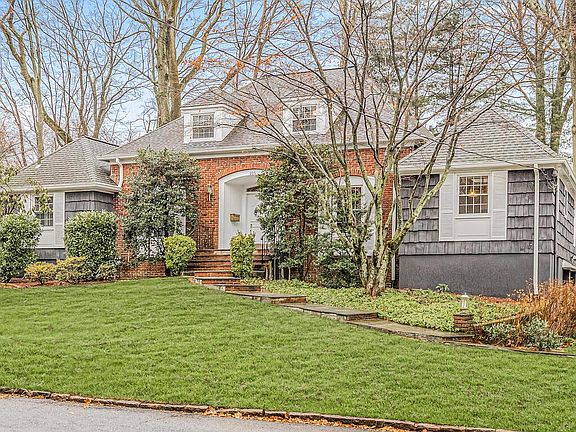 Another angle of the front of the house