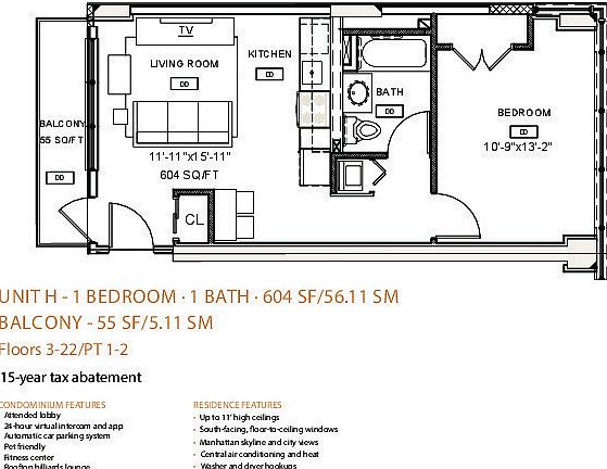 2nd image of 27-17 42nd Rd Penthouse 2H