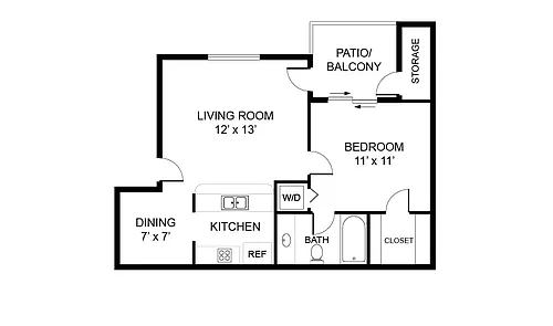 Floor plan Piazza