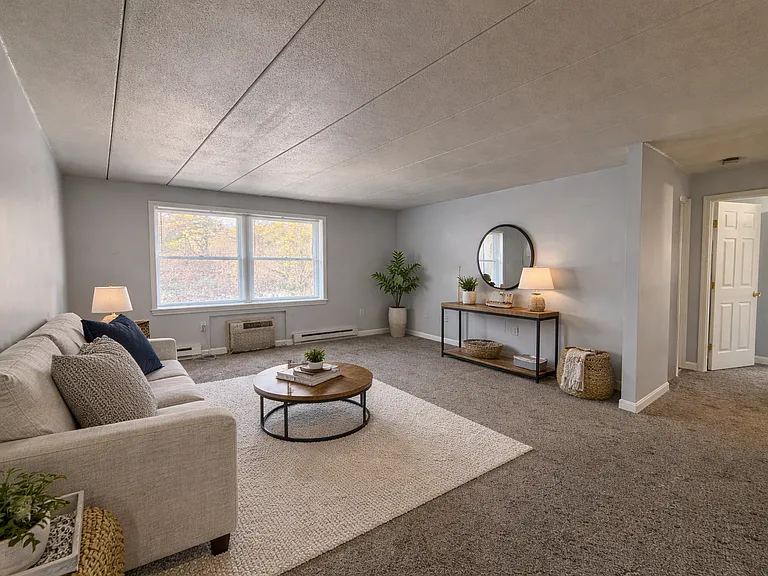 Unit 410 - Living room (furnished by AI)