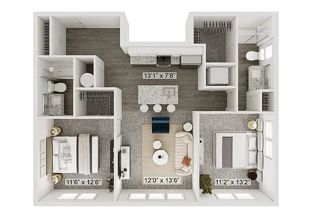 Floor plan The Scioto