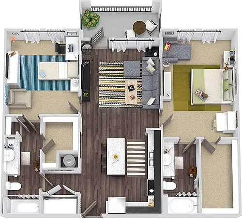 Floor plan The Nelson