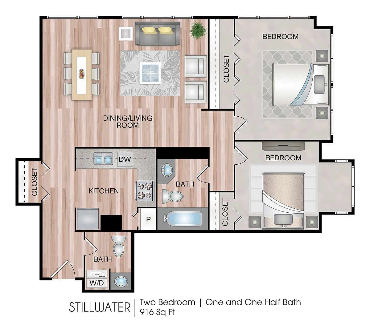 Floor plan Stillwater