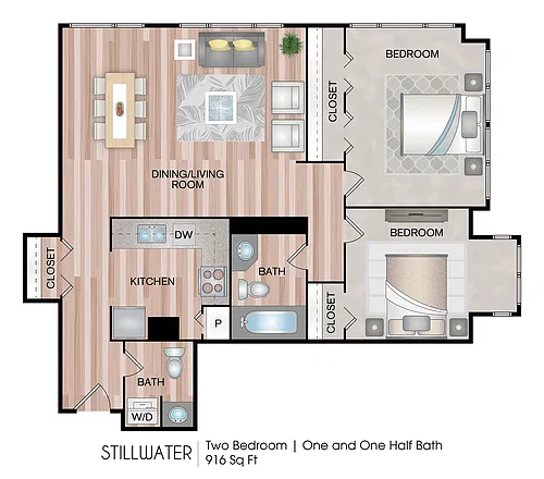 Floor plan Stillwater