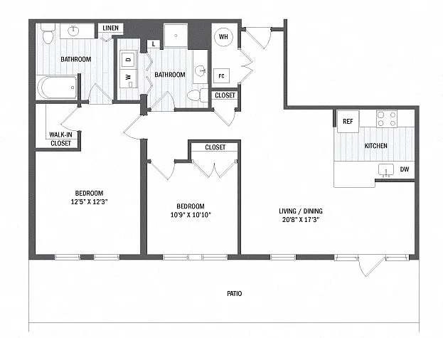 Floor plan B6 - Classic