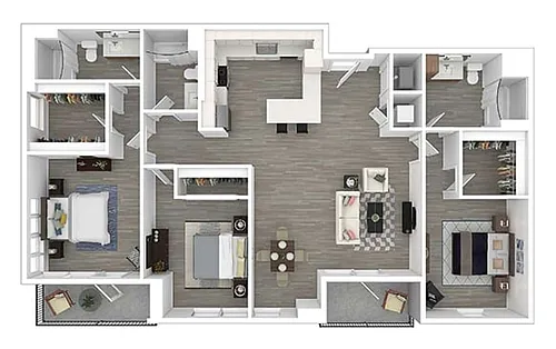 Floor plan Star Island