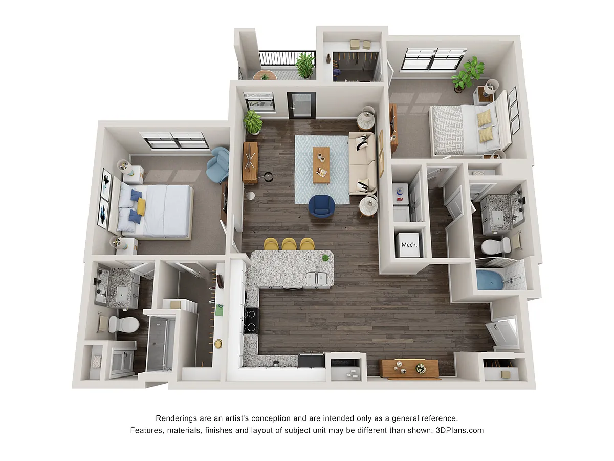 Floor plan B1