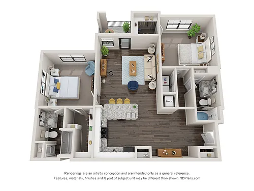 Floor plan B1