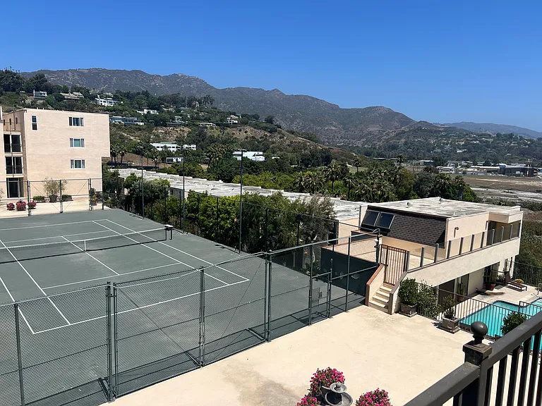 View from balcony