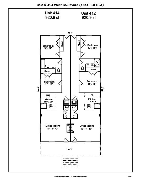 1st image of 412 West Blvd #412