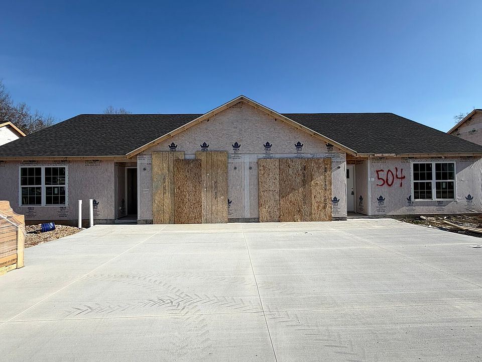 Front of current construction