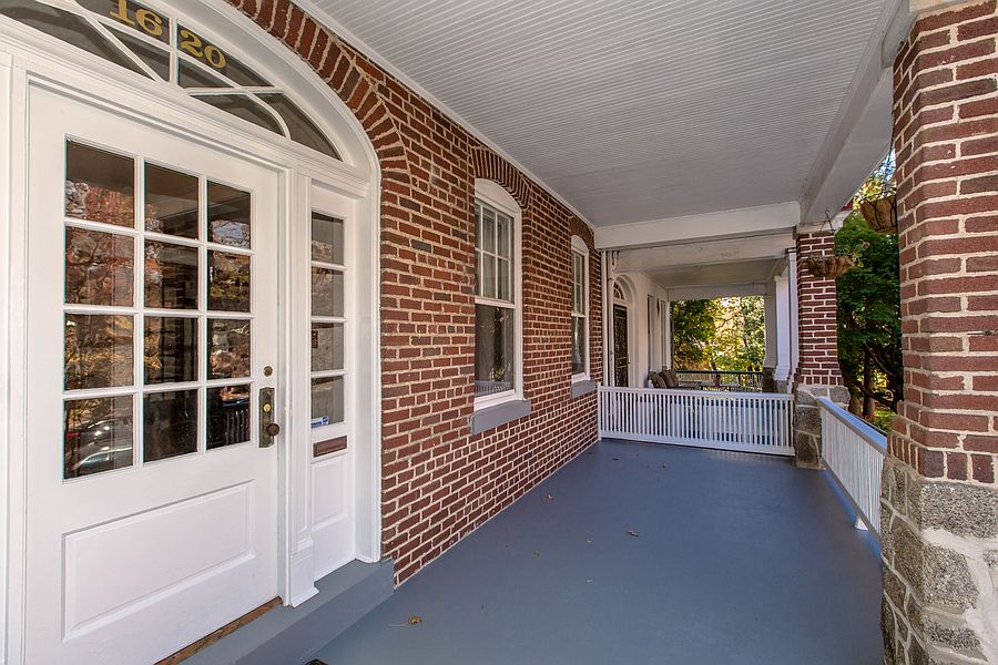 Large front porch