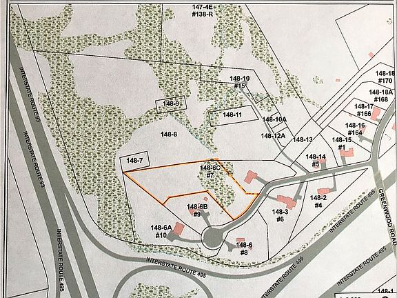 Neighborhood lot map