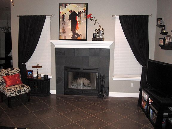 Fireplace in Living