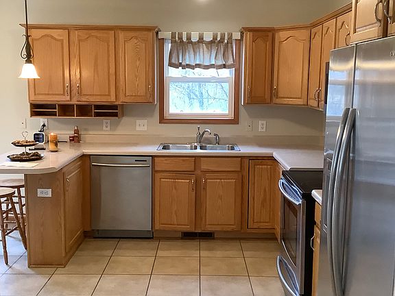Kitchen view from hallway
