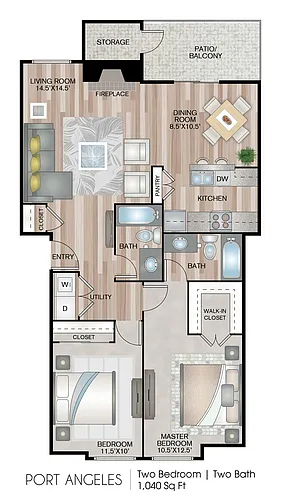 Floor plan Port Angeles