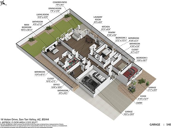 3rd image of 2163 W ASTON Drive