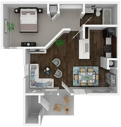 Floor plan The Cherry Laurel