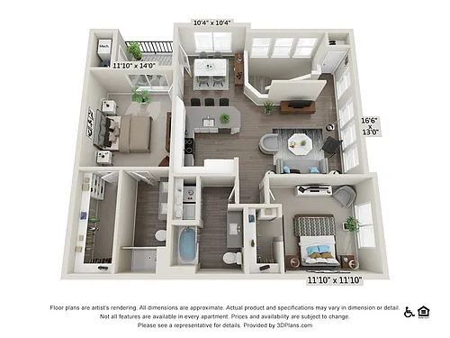 Floor plan Yarrow