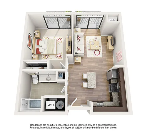 Floor plan The Tess