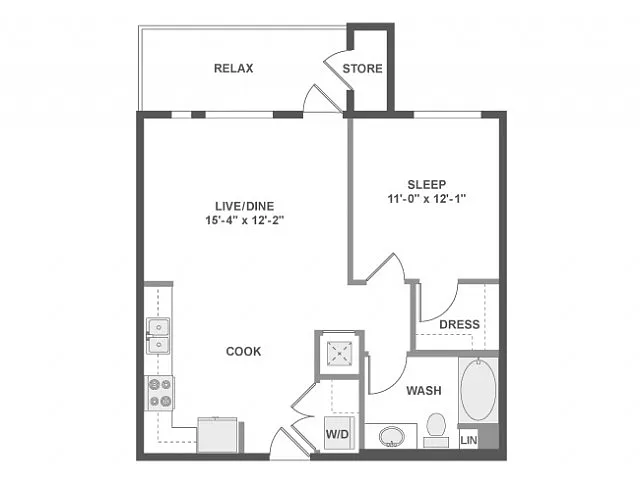 Floor plan A3a