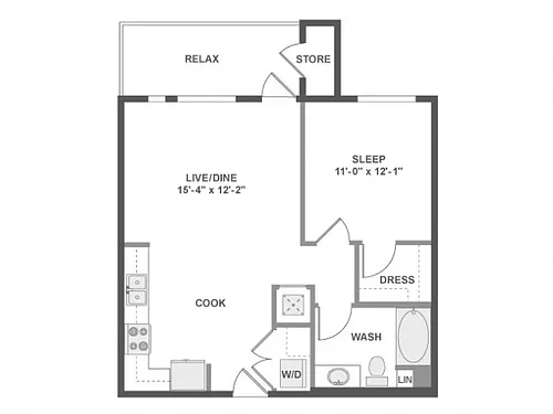 Floor plan A3a
