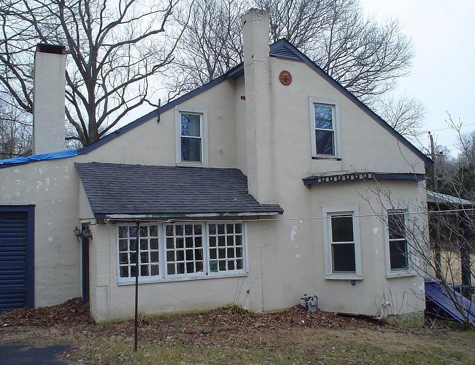 View from driveway