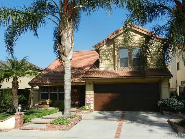 Front of Home has nice hardscape and landscaping