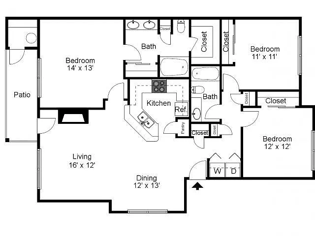 Floor plan Magnolia